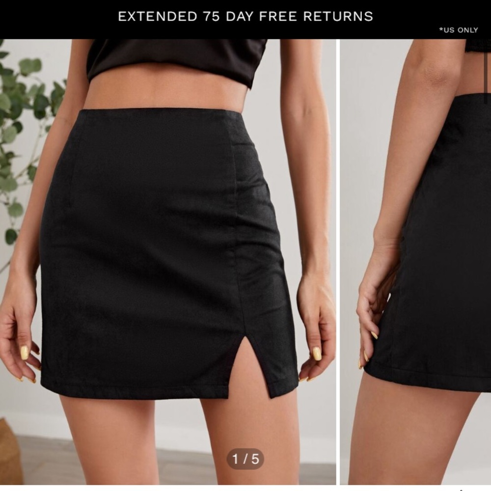 Black Tight Skirt